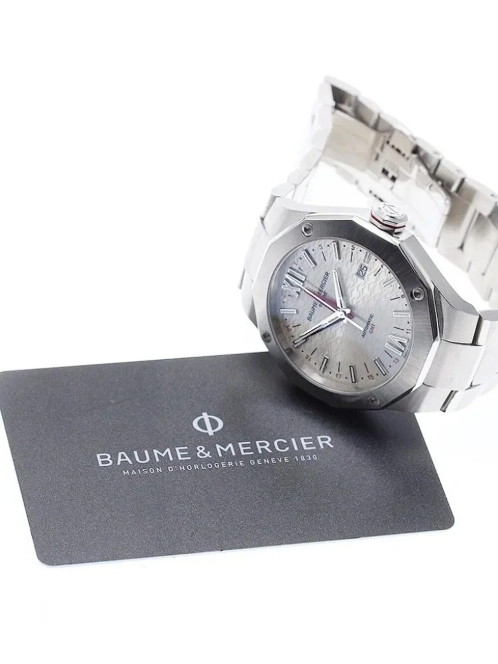 Baume & Mercier Riviera GMT M0A10658 Date Silver Dial Automatic Men's_973367